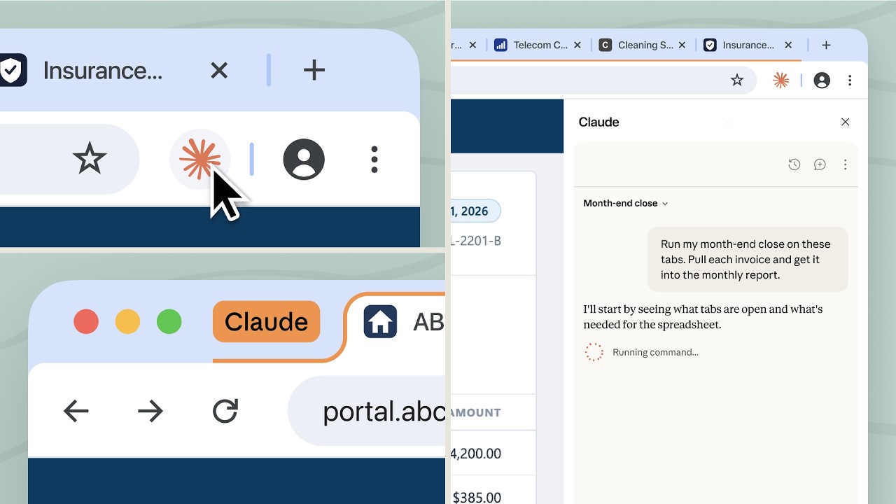 Claude Cowork is now your Chrome side panel - YouTube