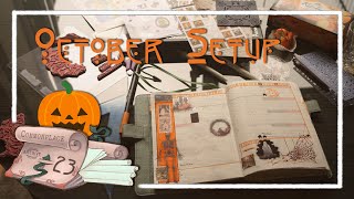 Spooky October Hobonichi Setup 🎃  Halloween Vibes & Planner Magic