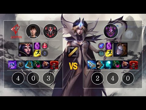 GRF jjun LeBlanc vs Orianna Mid - KR GrandMaster Patch 10.11