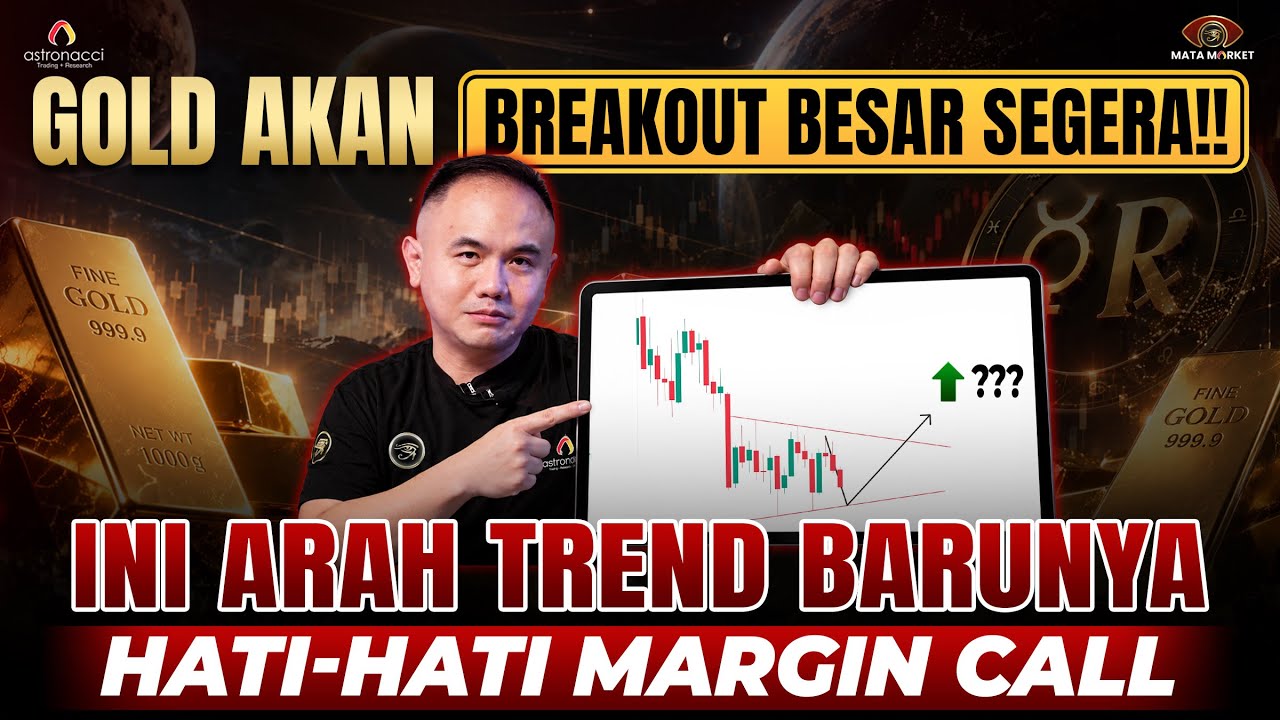 BREAKING!! GOLD bakal breakout 1500-2000 pips?? Siap entry disini