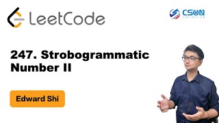 Download the video "【Edward】LeetCode : 247. Strobogrammatic Number II 中心对称数 II |算法面试|北美求职|刷题|留学生|LeetCode|求职面试"