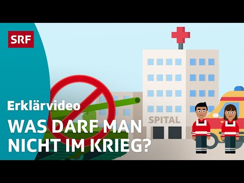 Regeln im Krieg nach Genfer Konventionen – einfach erklärt | Kindervideos | SRF Kids
