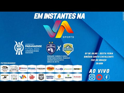 CAMPEONATO PARANAENSE SUB - 20  -2023- #foz #futsal #parana #vasports