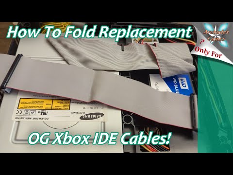 How To Fold Replacement OG Xbox IDE Cables!
