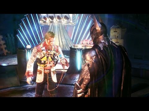 Batman Arkham Knight: Johnny Charisma Boss Fight (4K 60fps)