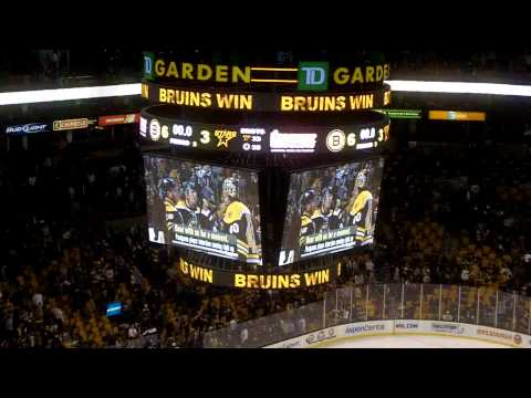 Boston Bruins Finish off Dallas Stars -- Feb. 3, 2011