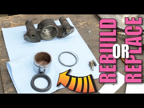 How to Rebuild a Brake Caliper or should you Replace it?