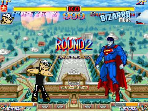 Mugen Popeye vs Kal El Superman