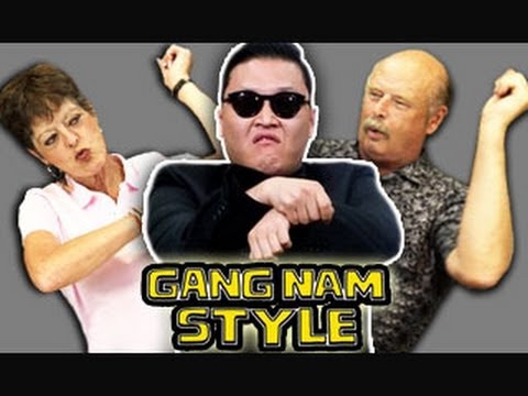 Vének reakciója a Gangnam style-ra