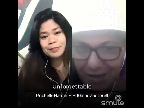 Unforgettable # Jazz Nat King Cole - RochelleHarder Smule & Mc Ginno Zantorelli facebook