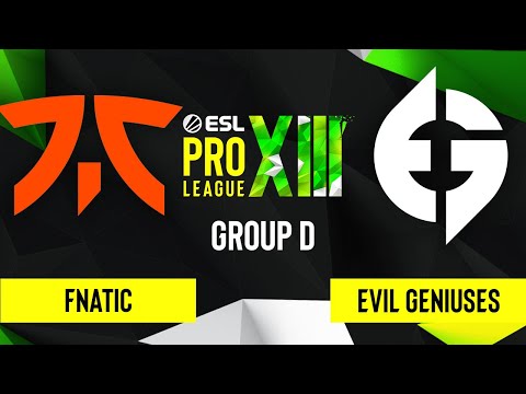 CS:GO - Evil Geniuses vs. Fnatic [Inferno] Map 2 - ESL Pro League Season 13 - Group D