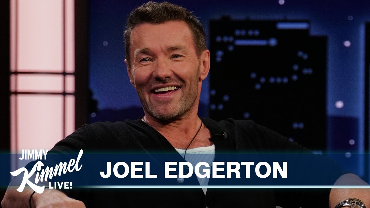Joel Edgerton on Jimmy Kimmel Live video thumbnail