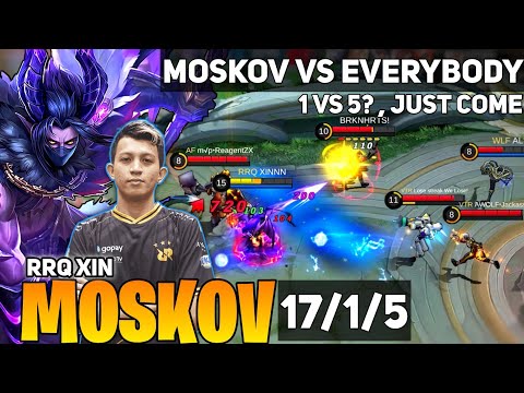 17 KILL! Where my Savage ?! [ Former Top 1 Global Moskov ] By RRQ XINNN - Mobile Legend