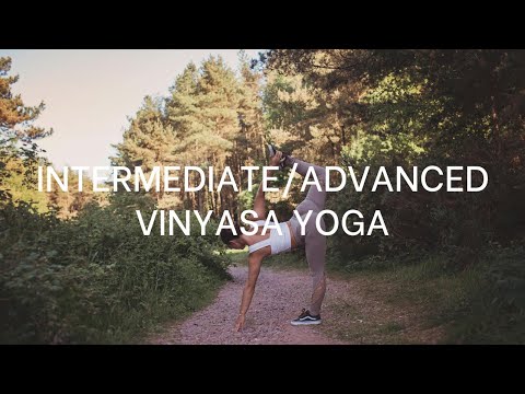 60 Minute Intermediate/Advanced Vinyasa Yoga Class - Blissful Body Day 7