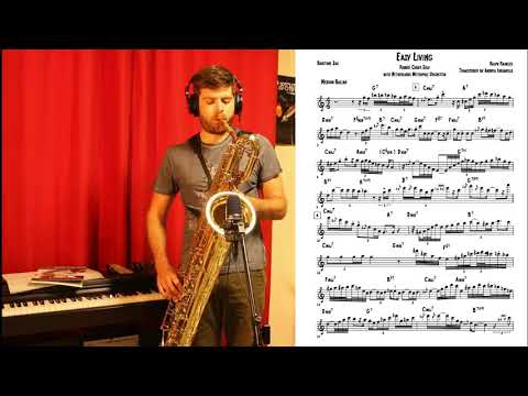 Andrea Iurianello - Easy Living, Ronnie Cuber solo transcription.