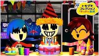 登録者40万人＆誕生日お祝い誠に感謝感激！あと死神天使結婚した「トモダチコレクション わくわく生活」#14