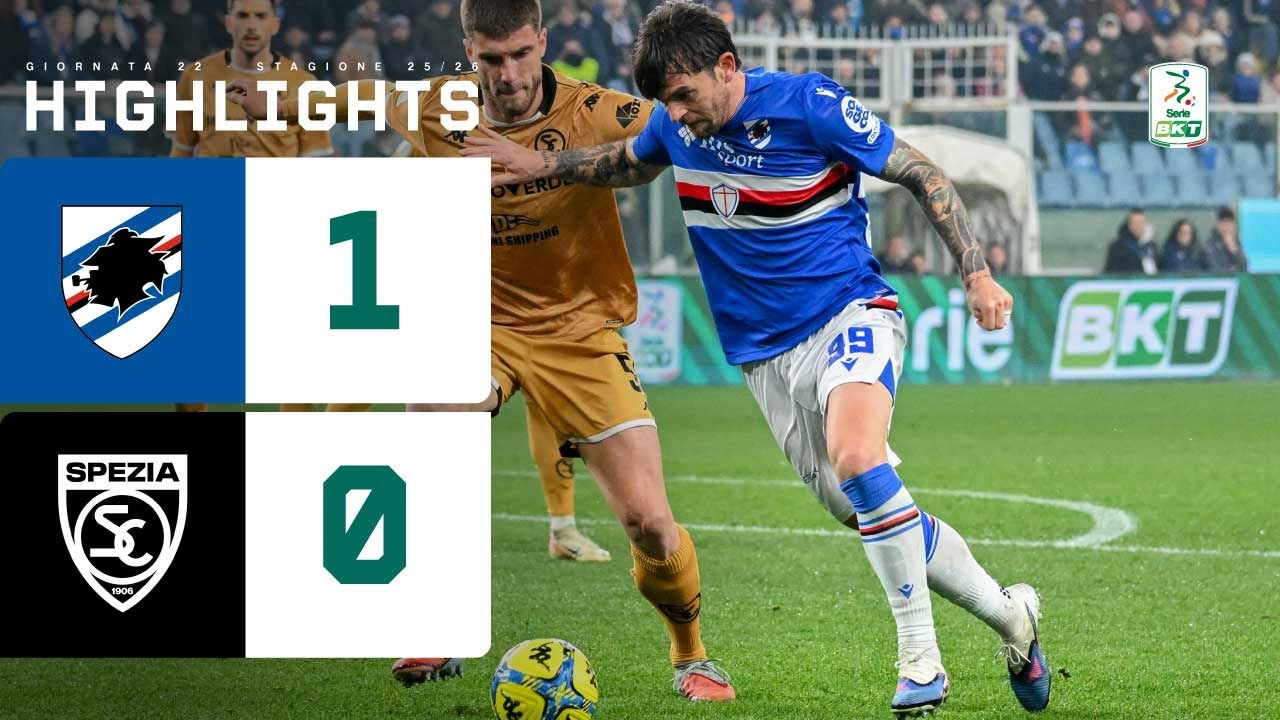 Sampdoria vs Spezia Highlights
