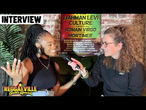 JANEEL MILLS - Interview in Dortmund, Germany @ Reggaeville Easter Special 2025