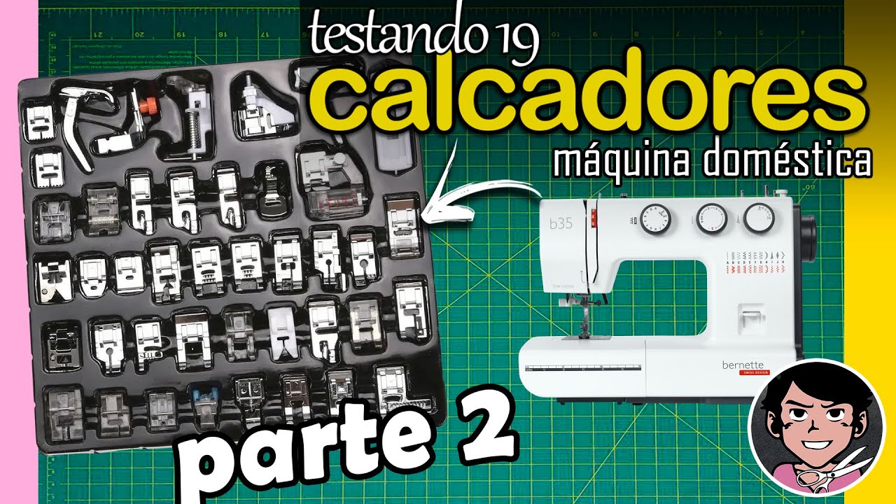 19 Calcadores Incríveis Para Facilitar Sua Vida Parte 2 [Kit 42 Calcadores para máquina Doméstica]