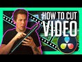 HOW TO CUT VIDEO In DaVinci Resolve 17 Basic Video Editing Tips