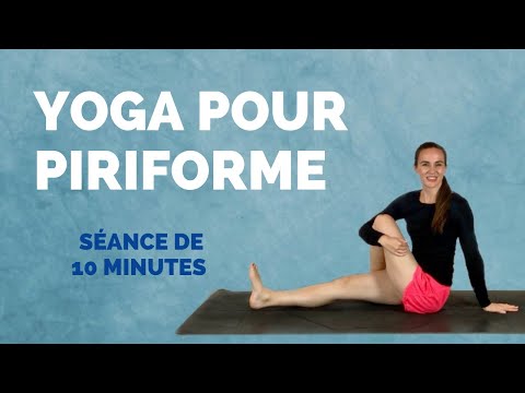 Yoga for PIRIFORMIS SYNDROME - 10 min anti-sciatica relief