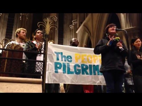 People's Pilgrimage song in American Cathedral, Paris