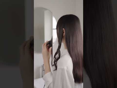 カール ヘアアイロン コテ 32mm カールアイロン 120~200℃(5段階調節