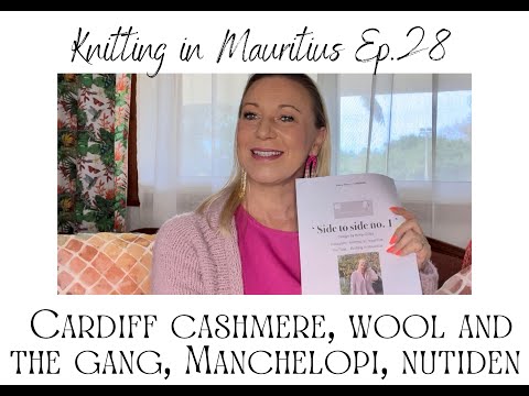 Podcast Ep  28  New pattern Side to side no 1 cardigan, Chaika - Cafe Midori, #inspiredbyellenkal