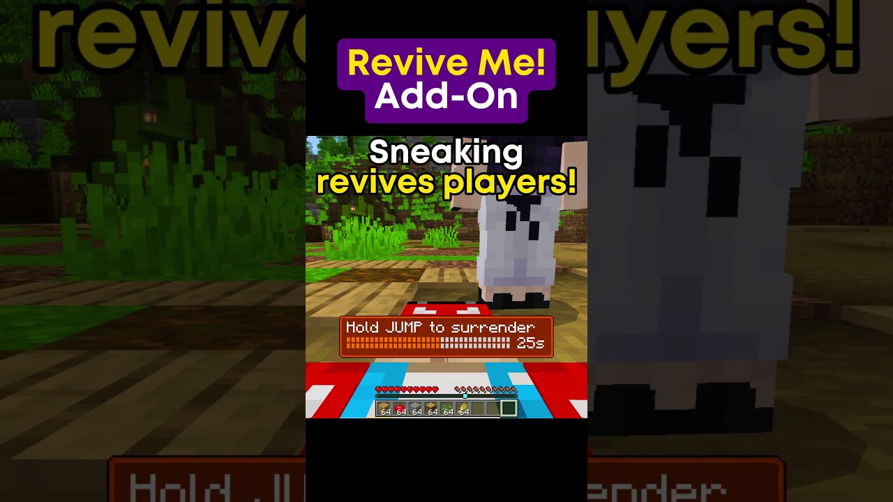 Revive Me! ❤ Add-On - Minecraft Bedrock