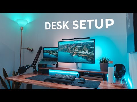, title : 'The MODERN Home Office Setup – DIY Transformation + Desk Tour'