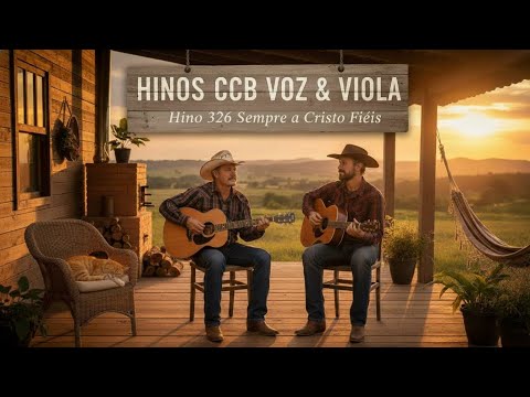 Hino CCB 326 – Sempre a Cristo Fiéis | Viola Caipira (Som da Roça)