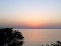 Sunrise Рассвет на берегу Мексиканского залива timelapse 