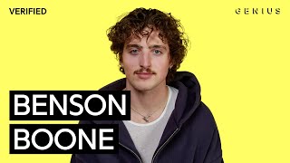 Benson Boone Beautiful Things Official Lyrics & Meaning | Genius Verified