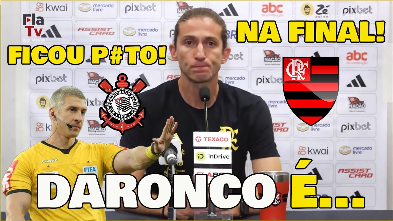 FILIPE LUÍS DETONOU ARBITRAGEM! TUDO CONTRA O FLAMENGO!