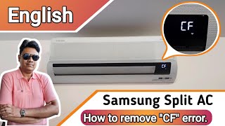 [Eng] How to remove CF error, Filter reset explained | Samsung Split & Windfree mini remote guide