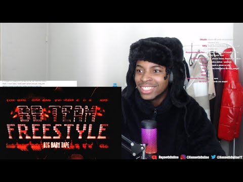 KennethOnline Reacts to Big Baby Tape - BBTEAM FREESTYLE