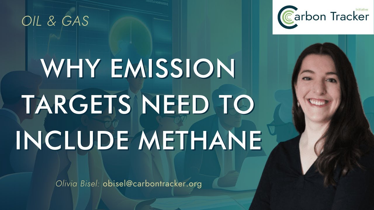 Why Oil & Gas Company Emission Targets Are Not Paris-Aligned With Methane a Major Blind Spot