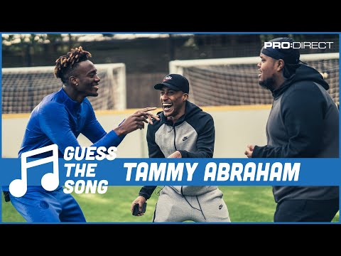 Tammy Abraham stuns Chunkz & Yung Filly with insane vocals | Pro:Direct Guess The Song Challenge