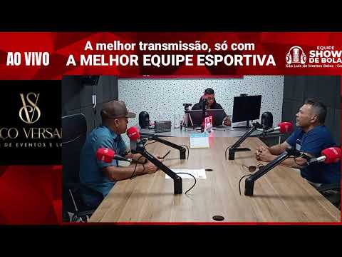 Equipe Show de bola -  Rádio Vale da Serra 103,1 FM São Luís Montes belos Go 