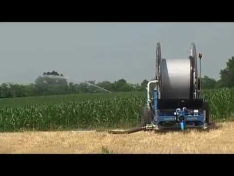 Casella PLS 140 in campo   Hose Reels   Irrigation