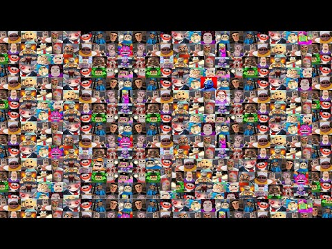 SPEED Run in 1000 Scary Obby from PlatinumFalls, Barry Prison, Evil Gran Miss Ani-Tron, Siren Cop