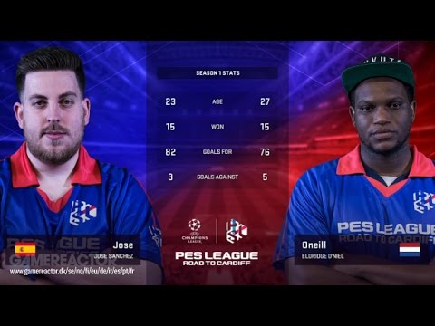 PES 2017 | PESLEAGUE - FINAL | Road to Cardiff EU Season 1 Regional Finals