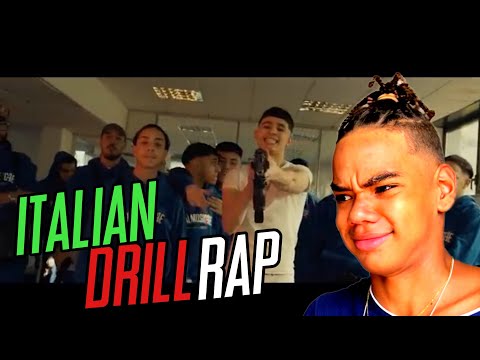 AMERICANS REACTION TO ITALIAN DRILL/RAP!🇮🇹 | Rondo - Face to Face