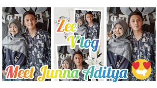Download lagu KETEMU JUNNA ADITYA! SELEBGRAM PNS GANTENG!!🤩 #ZeeVLog mp3