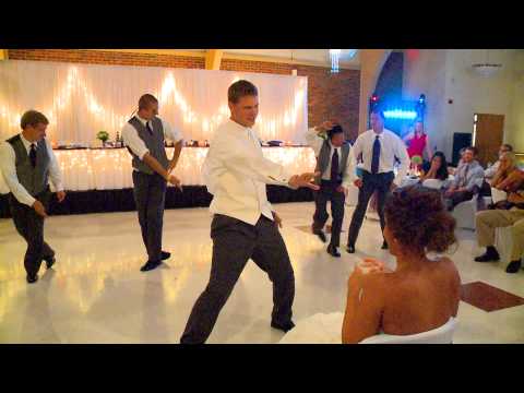Surprise Groomsmen Dance for Alex