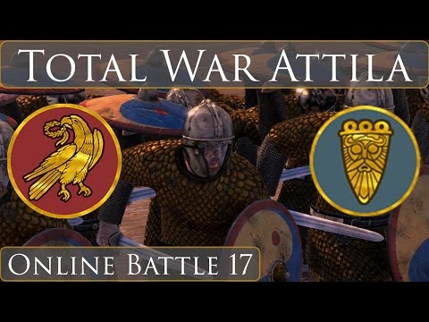 Total War Attila Online Battle 17 WRE vs Langobards