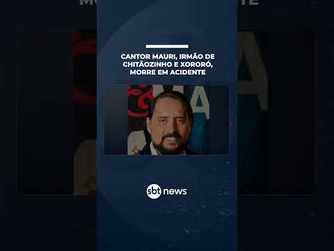 Cantor Mauri, irmão de Chitãozinho e Xororó, morre em acidente | #SBTNotícias