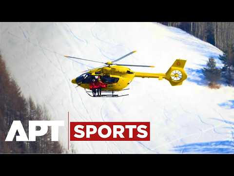 Lindsey Vonn Airlifted After Crash in Women’s Downhill | Winter Olympics Cortina 2026 | APT
