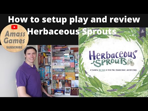 How to setup, play and review Herbaceous Sprouts by * AmassGames *