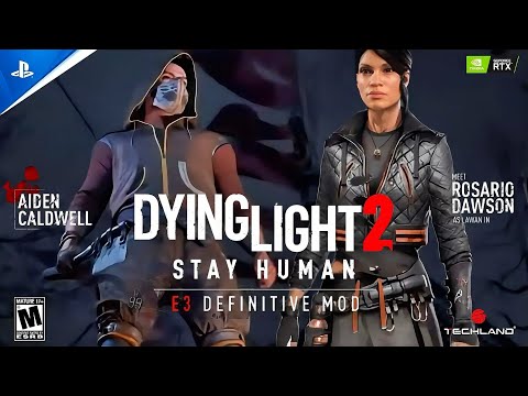 Dying LIght 2:Stay Human E3 Definitive Mod The Demo full game Gameplay ITA-ENG Showcase
